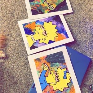 Trippy Simpson’s paintings art